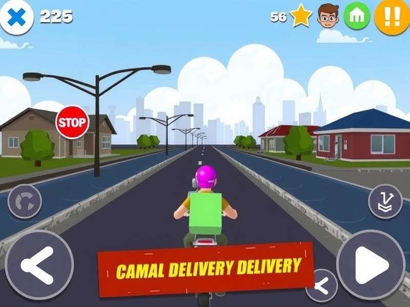 Pro Delivery Runner Game Screenshot